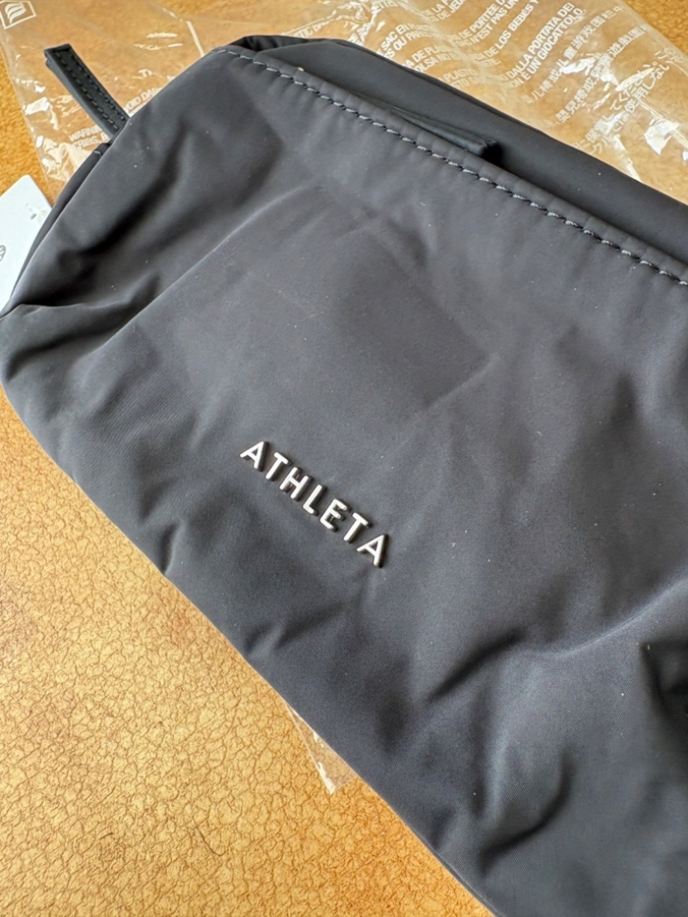 Athleta All About Belt Bag Black